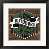 Framed Outdoor Life