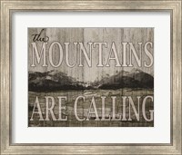 Framed Mountains are Calling
