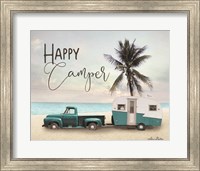 Framed Happy Camper