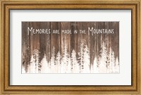 Framed Mountain Memories