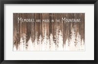 Framed Mountain Memories