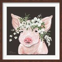 Framed Poppy the Pig