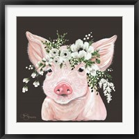 Framed Poppy the Pig