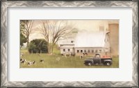 Framed Virginia Dairy Farm