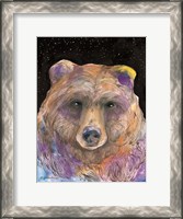 Framed Galaxy Bear