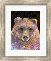 Framed Galaxy Bear