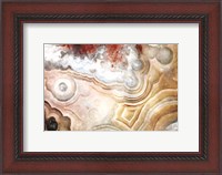 Framed Agate Abstract