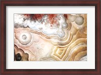 Framed Agate Abstract