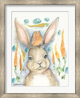 Framed Rabbits and Carrots Oh My