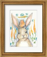 Framed Rabbits and Carrots Oh My