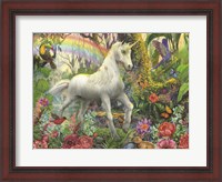 Framed Rainbow Unicorn