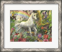 Framed Rainbow Unicorn
