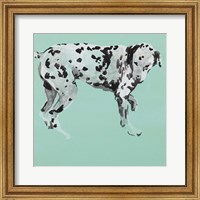 Framed Pop Modern Dog I