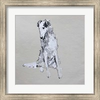 Framed Pop Modern Dog VIII