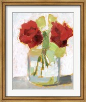 Framed Cut Roses II