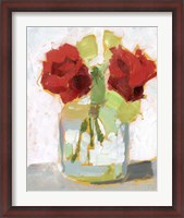Framed Cut Roses II