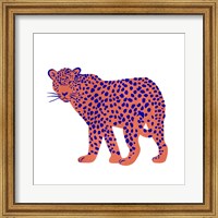 Framed Bright Leopard I
