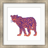 Framed Bright Leopard I