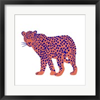 Framed Bright Leopard I