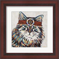 Framed Hippie Cat II