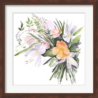 Framed Ferns & Tulips II