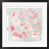 Framed Pink Salt Shards II