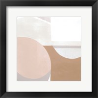 Framed Pastel Eclipse II