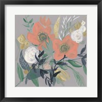 Anemone Jumble I Framed Print