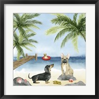 Framed Dogs on Deck I