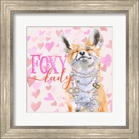 Framed 'Cute Couture I' border=