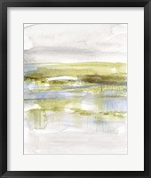 Framed Olive Marsh I