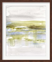 Framed Olive Marsh I