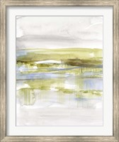 Framed Olive Marsh I