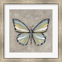 Framed Graphic Spring Butterfly II
