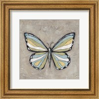 Framed 'Graphic Spring Butterfly II' border=