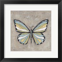Graphic Spring Butterfly II Framed Print