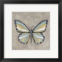 Framed 'Graphic Spring Butterfly II' border=