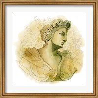Framed Garden Goddess III