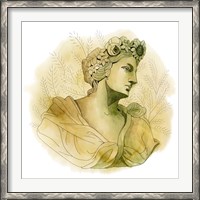 Framed Garden Goddess III