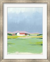 Framed Spring Fallow I