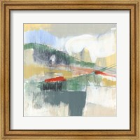 Framed Abstracted Mountainscape I