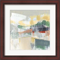 Framed Abstracted Mountainscape II