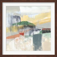 Framed Abstracted Mountainscape IV