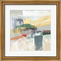 Framed Abstracted Mountainscape IV