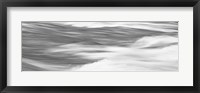 Framed Black & White Water Panel X