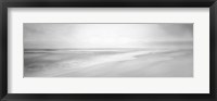 Framed Black & White Water Panel XIII