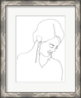 Framed Contour Face I