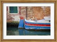 Framed Venice Workboats I