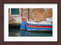 Framed Venice Workboats I