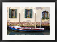 Framed Venice Workboats II